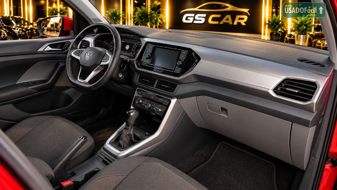 Volkswagen T-Cross 200 TSI 1.0 Automático Flex 2023/2024 — foto 6 de 10