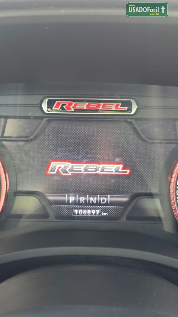 RAM Ram 1500 Rebel Hemi CD 5.7 V8 4x4 Automático 2021/2021 — foto 16 de 16