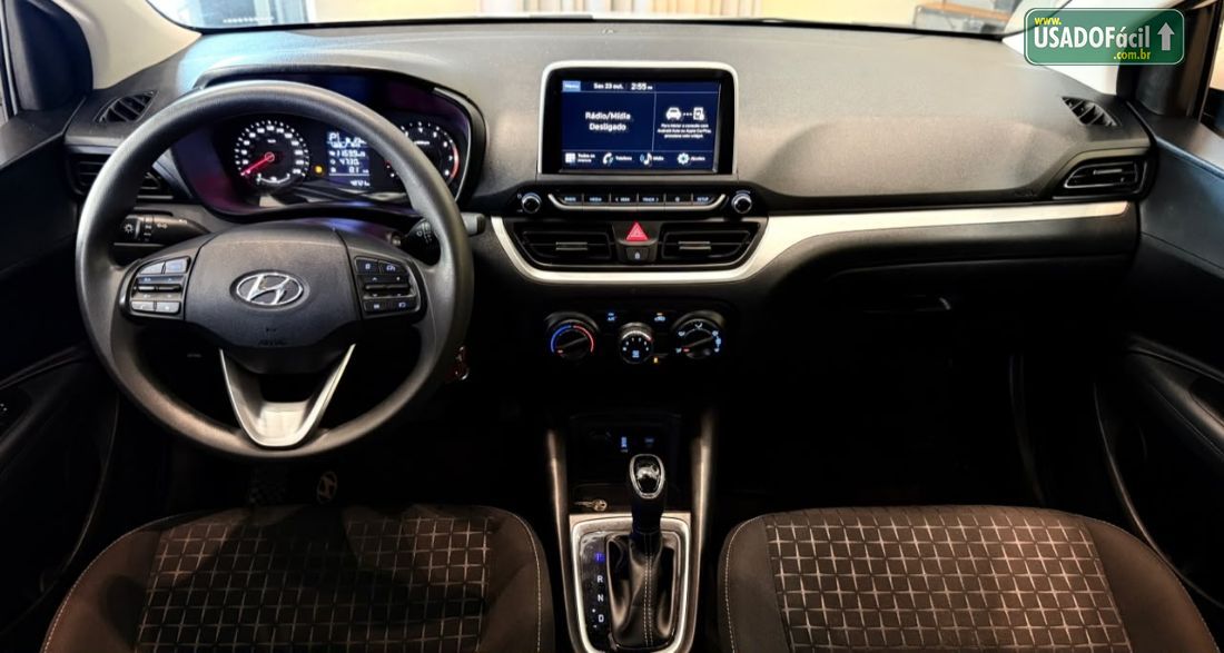 Hyundai HB20 Hatch Comfort 1.0 Turbo Automático Flex 2023/2024 — foto 9 de 12
