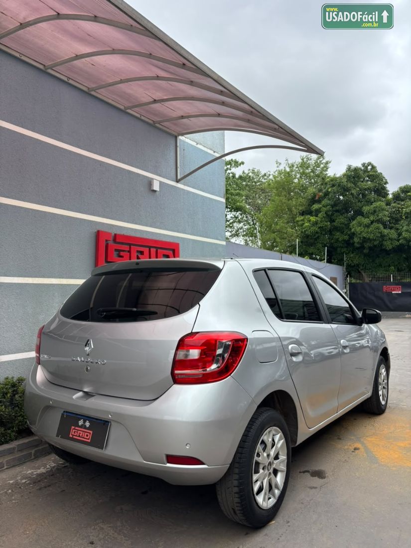Renault Sandero Expression 1.0 Flex 5P 2017/2018 — foto 3 de 17