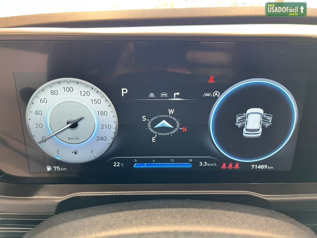 Hyundai Creta N Line 1.0 Turbo Automático Flex 2024/2025 — foto 12 de 22