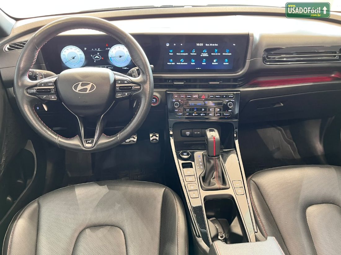 Hyundai Creta N Line 1.0 Turbo Automático Flex 2024/2025 — foto 18 de 22