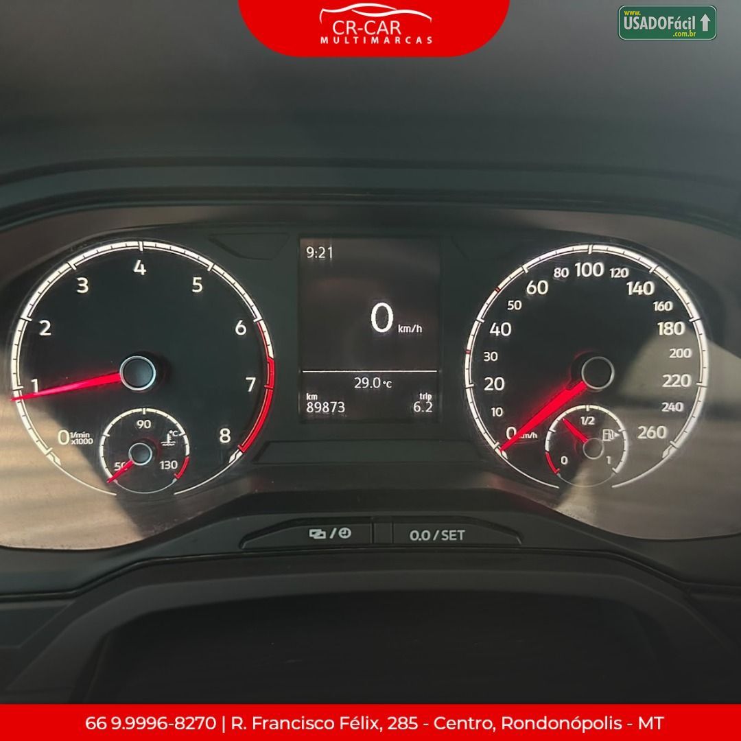 Volkswagen Virtus 1.6 MSI Mecânico Flex 2018/2019 — foto 11 de 14