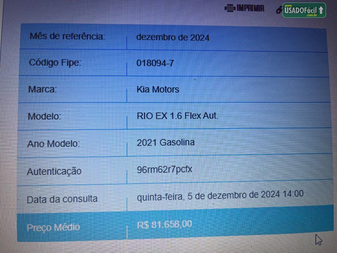 Foto do veículo
