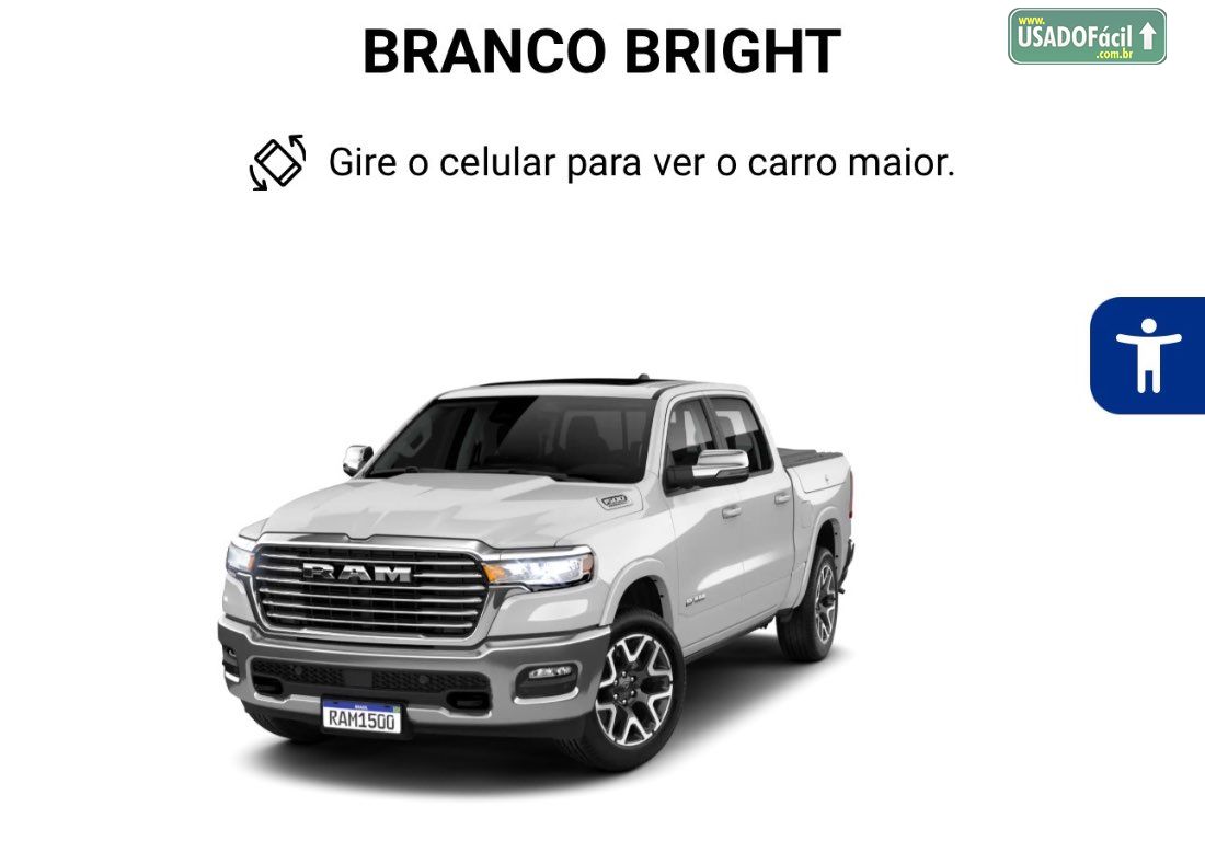 RAM ram 1500 Laramie CD 3.0 BI-Turbo 4x4 Automático 2026/2026 — foto 16 de 20