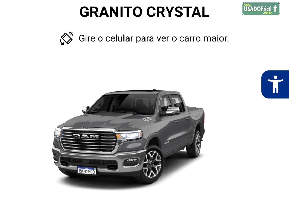 RAM ram 1500 Laramie CD 3.0 BI-Turbo 4x4 Automático 2026/2026 — foto 17 de 20