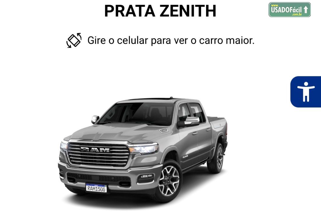 RAM ram 1500 Laramie CD 3.0 BI-Turbo 4x4 Automático 2026/2026 — foto 18 de 20
