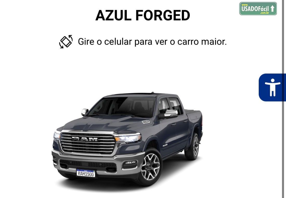 RAM ram 1500 Laramie CD 3.0 BI-Turbo 4x4 Automático 2026/2026 — foto 19 de 20