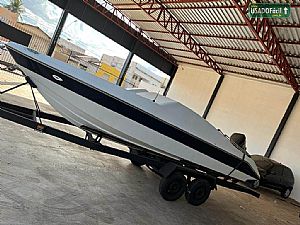 LANCHA FIBRA DE VIDRO - MOTOR JOHSON 175 HP