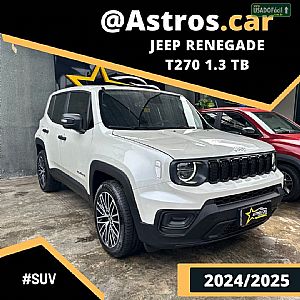 Renegade T270 1.3 Turbo 4x2 Automático Flex 2024/2025 em Cuiabá - MT