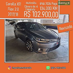 Corolla XEI 2.0 Automático Flex