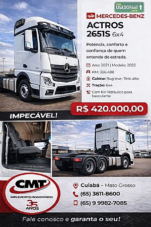 Mercedes Actros 2651 S 6X4