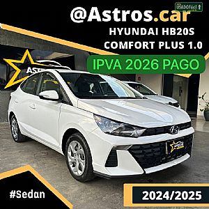 HB20S Sedan Comfort Plus 1.0 Mecânico Flex