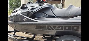 Jet ski Sea Doo RXT-X 300 RS 2022 83 hrs com carreta rodoviária com berço de rolete