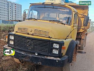 Mercedes L-1113 3-Eixos caçamba basculante