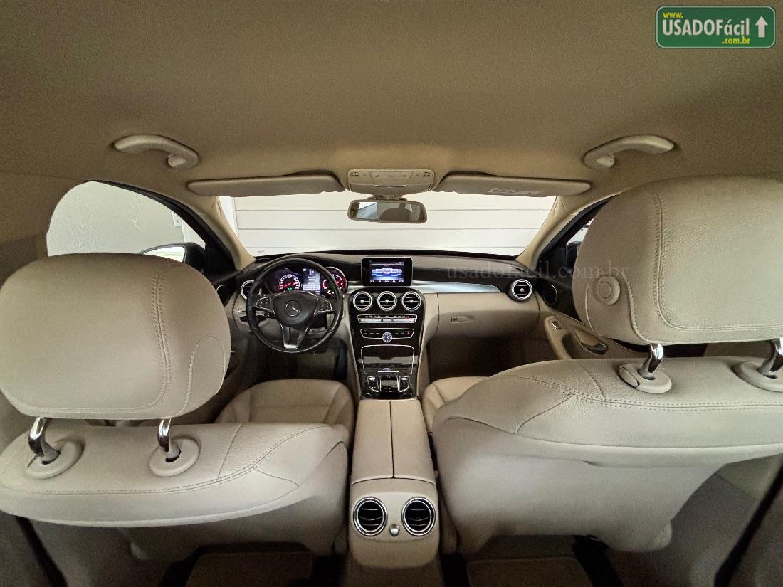 MERCEDES-BENZ Mercedes C-180 CGI Exclusive 1.6 Turbo Automático Flex 2016/2016 — foto 10 de 12