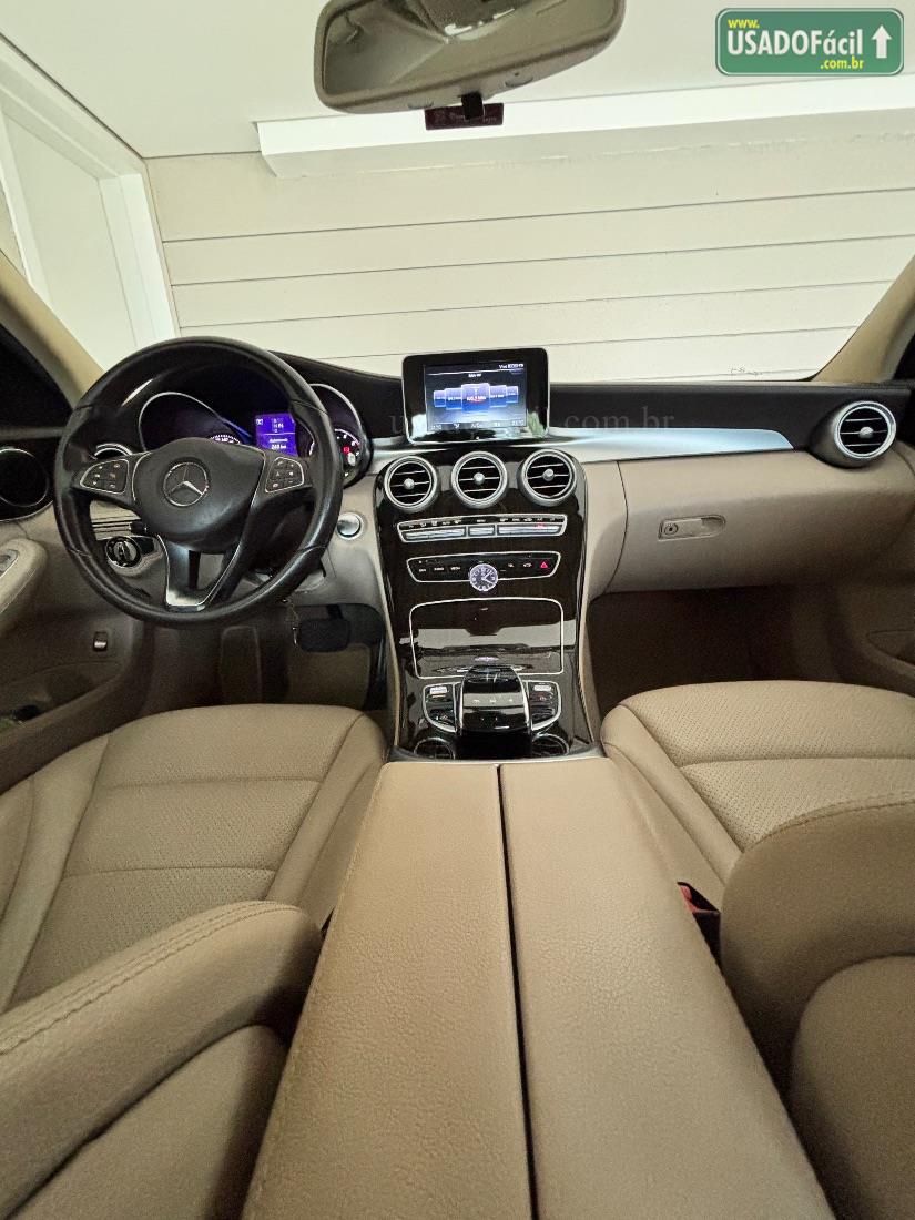 MERCEDES-BENZ Mercedes C-180 CGI Exclusive 1.6 Turbo Automático Flex 2016/2016 — foto 11 de 12