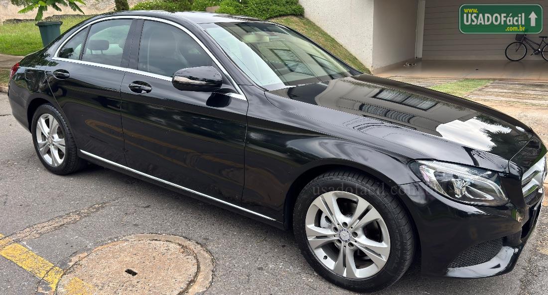 MERCEDES-BENZ Mercedes C-180 CGI Exclusive 1.6 Turbo Automático Flex 2016/2016 — foto 2 de 12