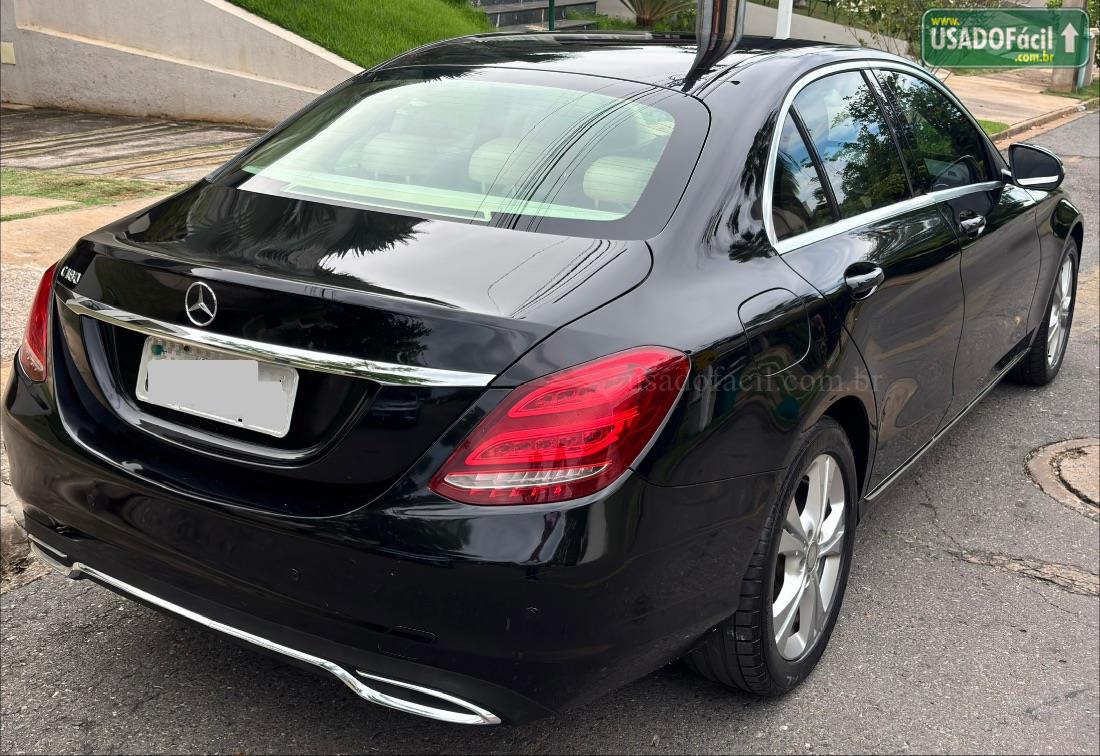 MERCEDES-BENZ Mercedes C-180 CGI Exclusive 1.6 Turbo Automático Flex 2016/2016 — foto 4 de 12