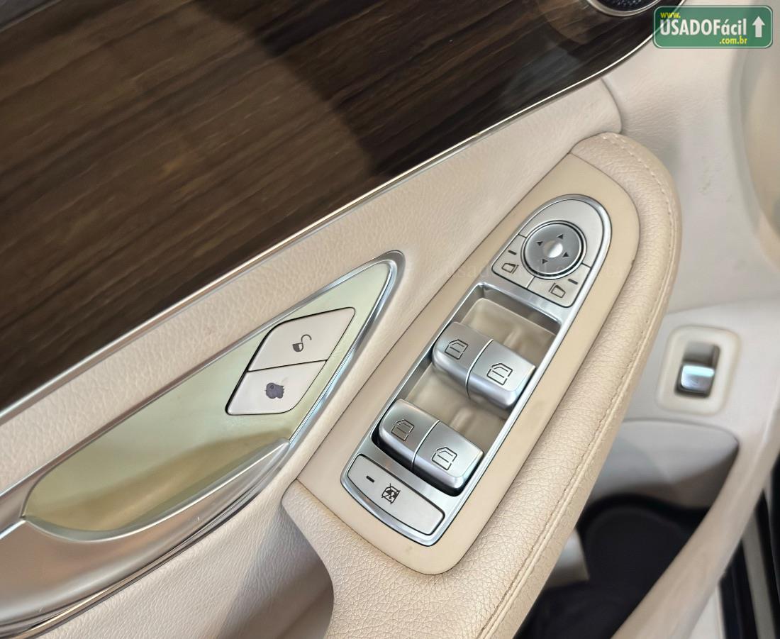 MERCEDES-BENZ Mercedes C-180 CGI Exclusive 1.6 Turbo Automático Flex 2016/2016 — foto 7 de 12