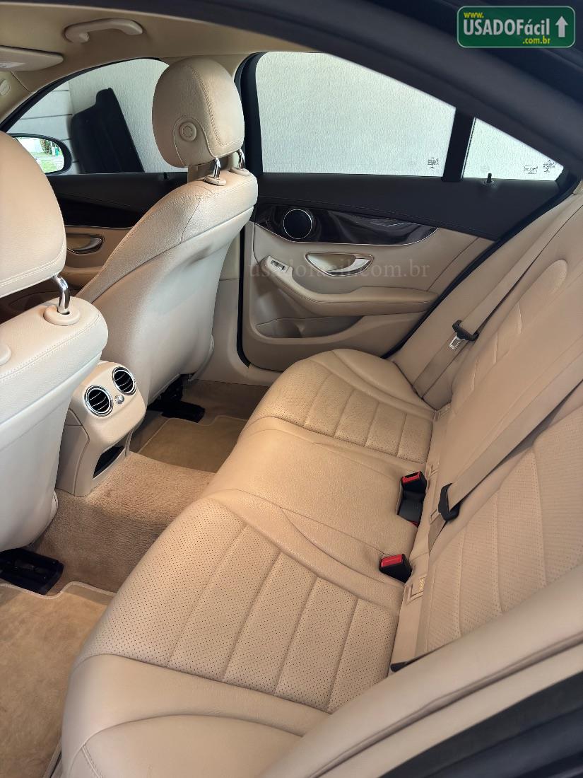 MERCEDES-BENZ Mercedes C-180 CGI Exclusive 1.6 Turbo Automático Flex 2016/2016 — foto 8 de 12