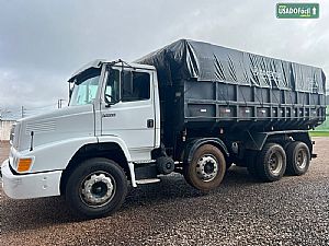 Mercedes L-1620 bitruck caçamba basculante