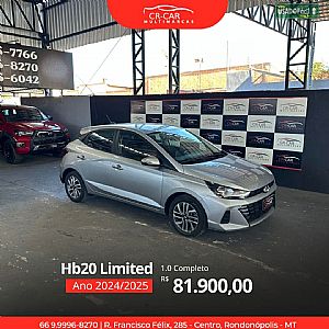 HB20 Hatch Limited Plus 1.0 Mecânico Flex