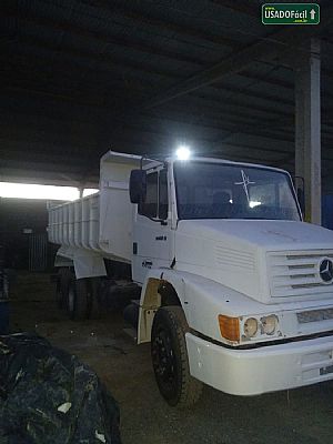 Mercedes L-1418 3-Eixos Caçamba basculante Diesel