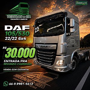 daf XF FTT530 6x4 Space Cab dieE5