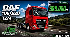 daf XF FTT530 6x4 Space Cab dieE5