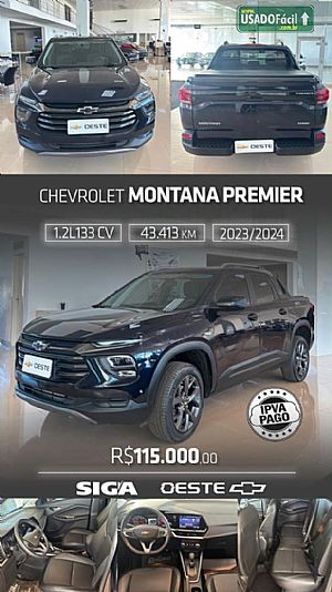 Montana Premier 1.2 Turbo Automático Flex