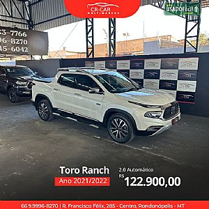 Toro Ranch 2.0 4x4 Turbo Automático Diesel
