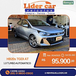 HB20S Sedan Comfort Plus Tech 1.0 Turbo Automático Flex