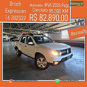 Duster Oroch Expression 1.6 16V Mecânico Flex