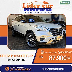Creta Prestige 2.0 Automático Flex