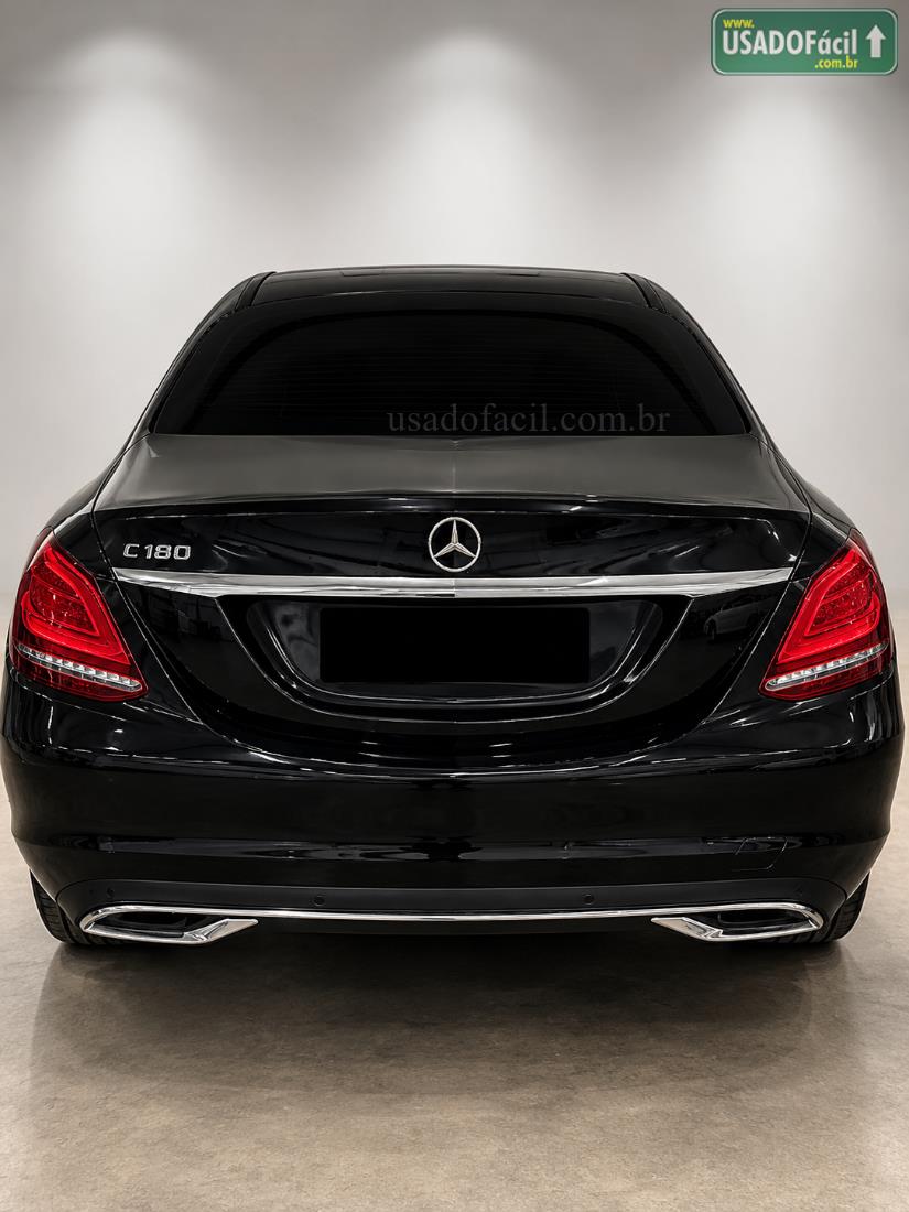 MERCEDES-BENZ Mercedes C-180 CGI Exclusive 1.6 Turbo Automático Flex 2019/2019 — foto 3 de 4