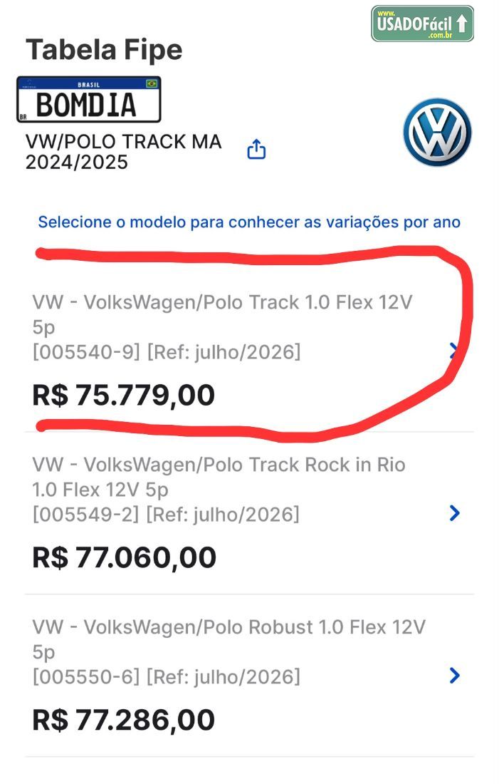 Foto do veículo