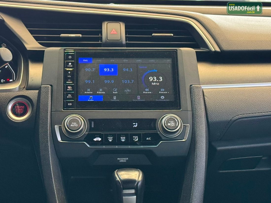 Honda Civic Sedan EX 2.0 Automático Flex 2021/2021 — foto 11 de 15
