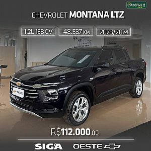 Montana Ltz 1.2 Turbo Automático Flex 2023/2024 em Tangará da Serra - MT
