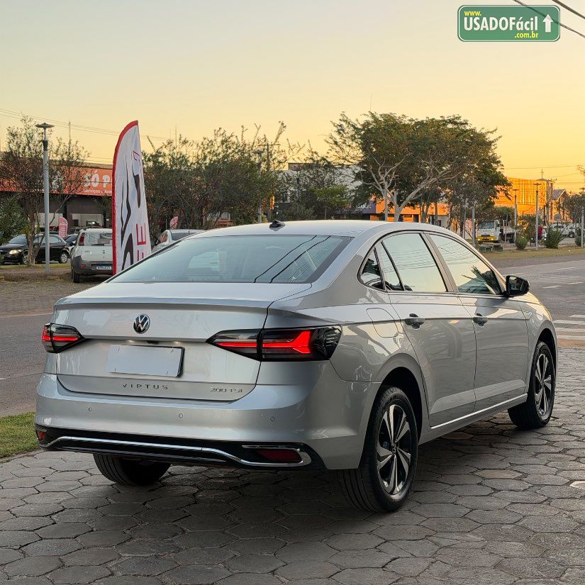 Volkswagen Virtus Comfortline 200 TSI Automático Flex 2024/2025 — foto 5 de 15