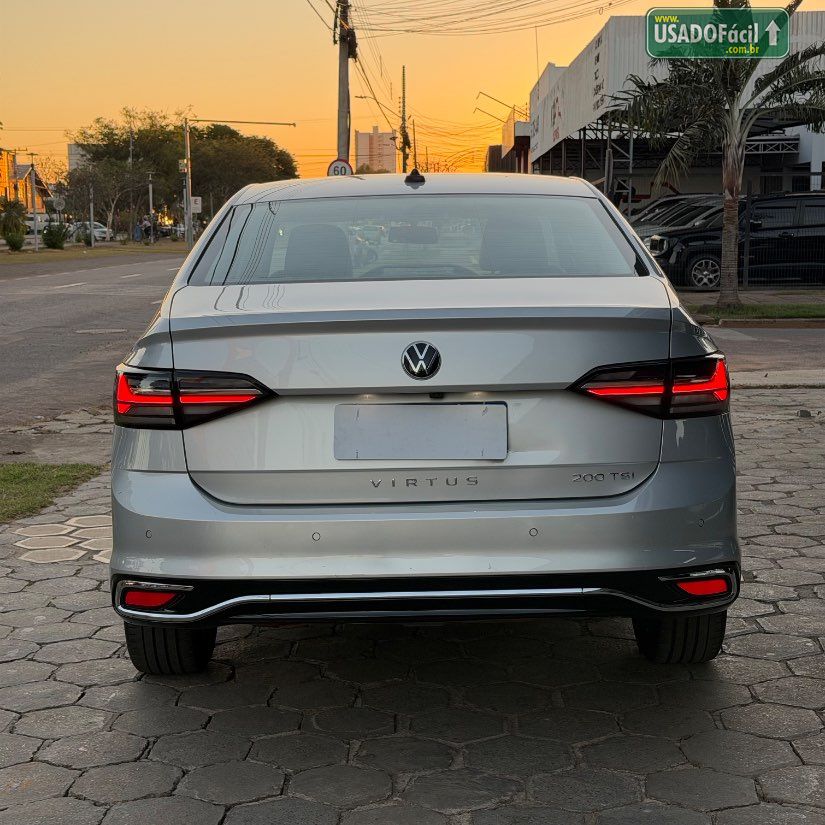 Volkswagen Virtus Comfortline 200 TSI Automático Flex 2024/2025 — foto 6 de 15