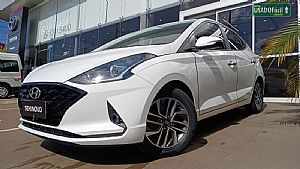 Hb20 Hatch Diamond 1.0 Turbo Automático Flex 2020/2021 em Tangará da Serra - MT