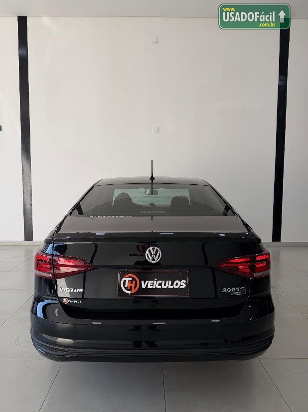 Volkswagen Virtus Comfortline 200 TSI Automático Flex 2018/2018 — foto 9 de 16
