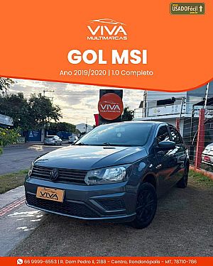 Gol 1.0 4p Flex 2019/2020 em Rondonópolis - MT
