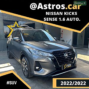Kicks Sense 1.6 Automático Flex 2022/2022 em Cuiabá - MT