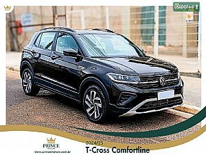 T-cross Comfortline 200 Tsi 1.0 Automático Flex 2024/2025 em Cuiabá - MT
