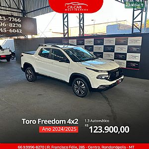 Toro Endurance 1.3 T270 4x2 Automático Flex 2024/2025 em Rondonópolis - MT