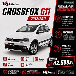 Crossfox 1.6 Mi Total Flex 2012/2013 em Tangará da Serra - MT