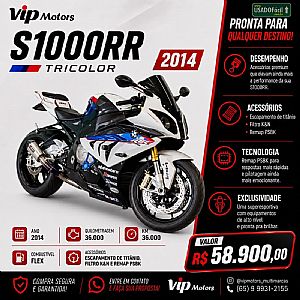 Bmw S1000 Rr Hp4 Competition 2014/2014 em Tangará da Serra - MT
