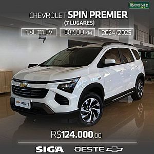 Spin Premier 1.8 Automático Econoflex 2024/2025 em Tangará da Serra - MT